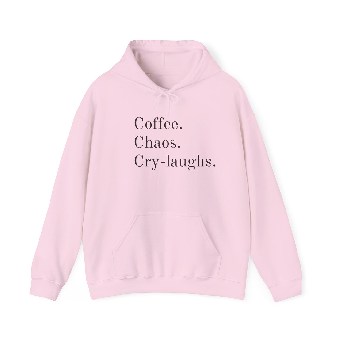 Coffee Chaos Cry-Laughs Hoodie - Unisex