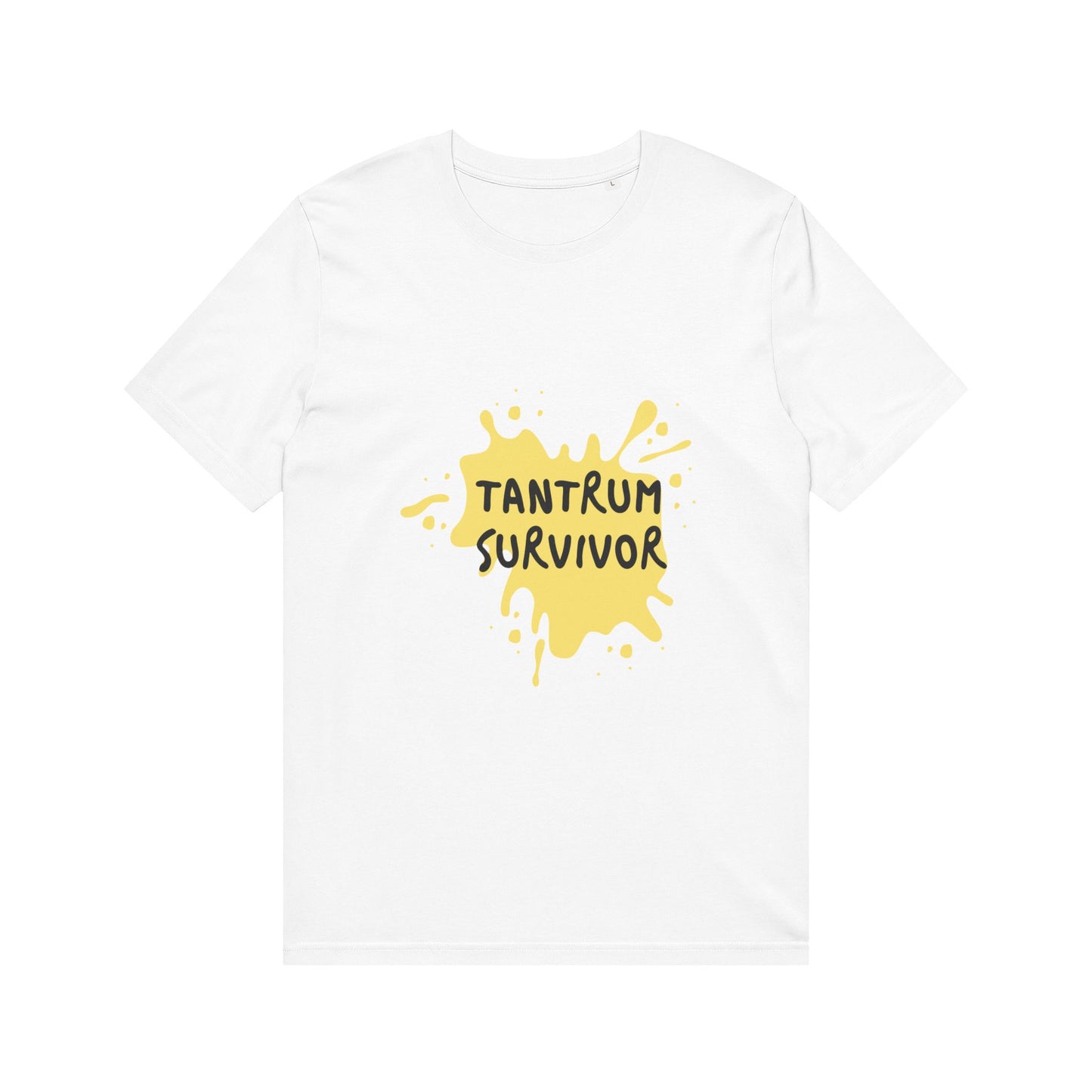 Tantrum Survivor Organic Tee – Because Peace and Quiet Are a Myth