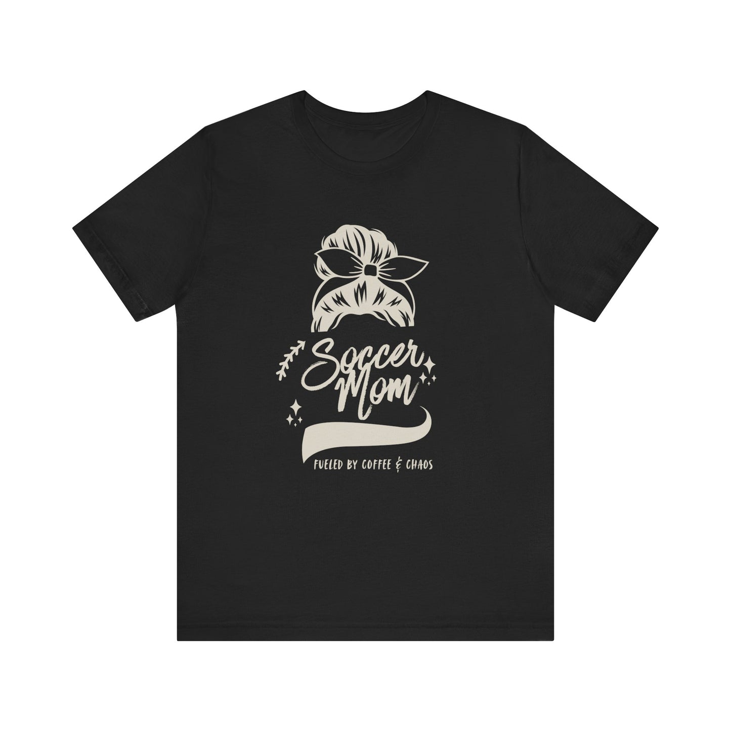 Soccer mom tee fueled by coffee and chaos
