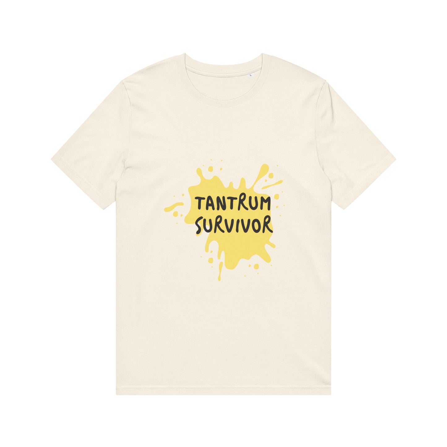 Tantrum Survivor Organic Tee – Because Peace and Quiet Are a Myth