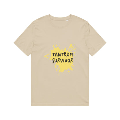Tantrum Survivor Organic Tee – Because Peace and Quiet Are a Myth