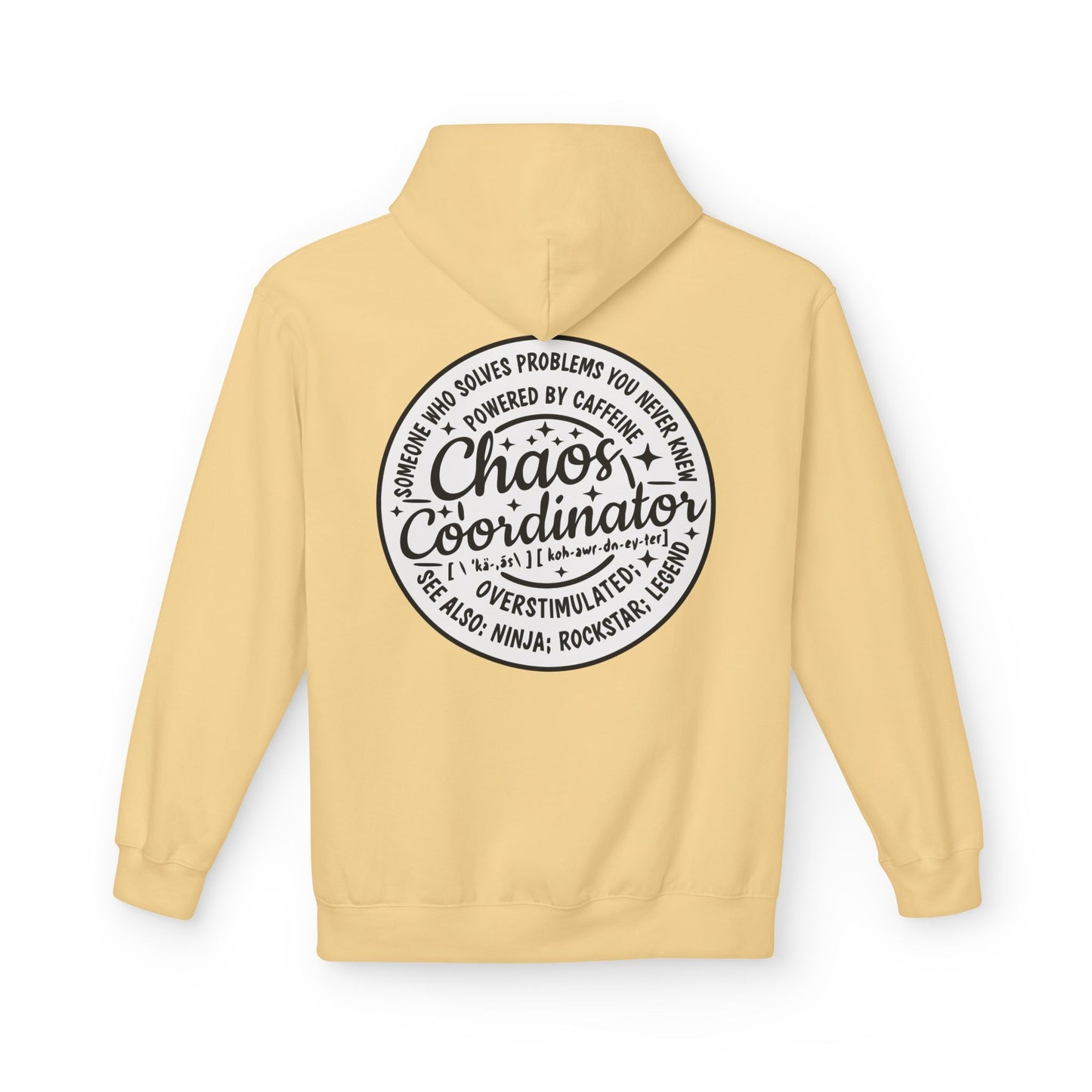 Chaos Coordinator Hoodie – Funny Hoodie for Moms, Teachers & Busy Professionals